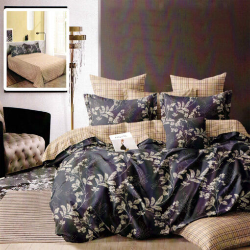 Ropa de cama con ramitas
