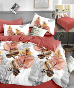 Ropa de cama con ramitas