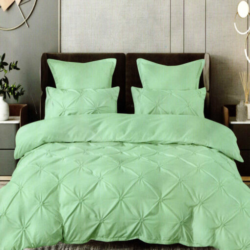 Ropa de cama verde