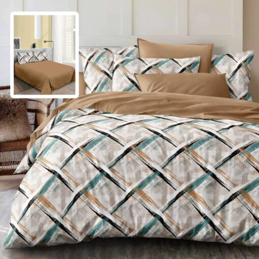 Ropa de cama cuadrados