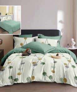 Ropa de cama con pequeños aros