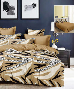 Ropa de cama beige oscuro