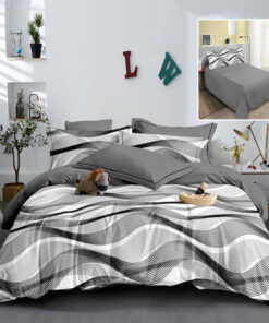 Ropa de cama gris