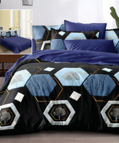 Ropa de cama hexagonos