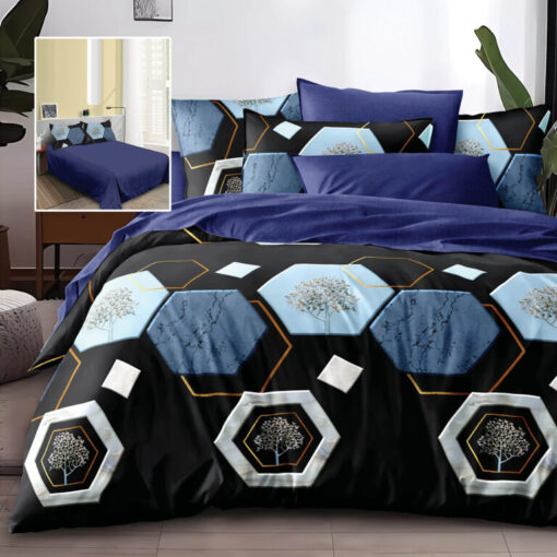 Ropa de cama hexagonos