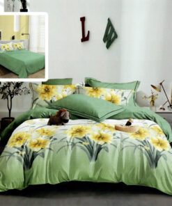 Ropa de cama flores amarillas