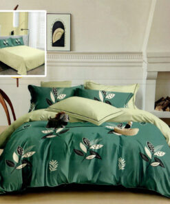 Ropa de cama verde