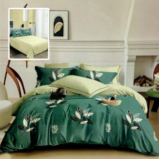 Ropa de cama verde