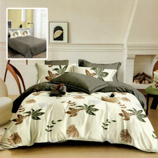 Ropa de cama hojas