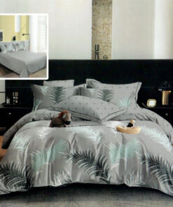 Ropa de cama gris