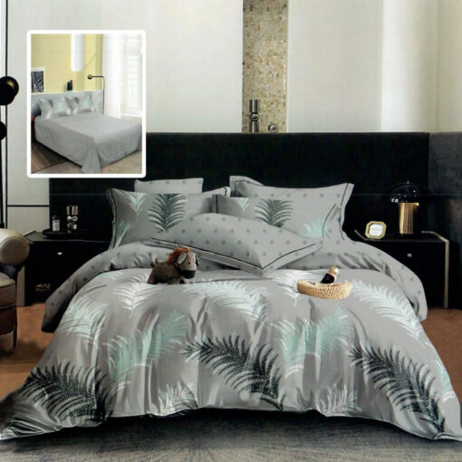 Ropa de cama gris