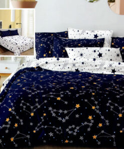 Ropa de cama con estrellas