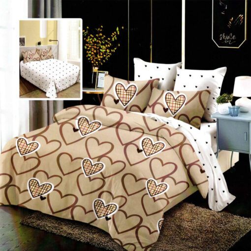 Ropa de cama corazones