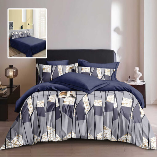 Ropa de cama rayas azul