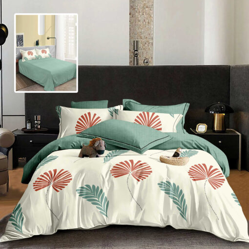 Ropa de cama verde