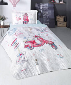 Colcha 1 persona+1 funda almohada/ Free Girl