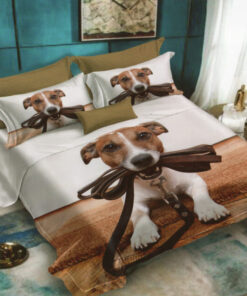 Ropa de cama 3D perro