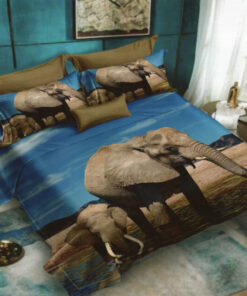 Ropa de cama 3D elefante