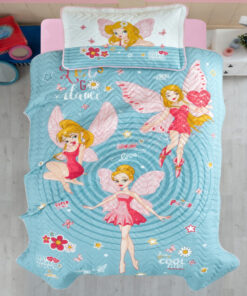 Colcha 1 persona+1 funda almohada/ Power Girl