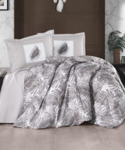 Ropa de cama con copos