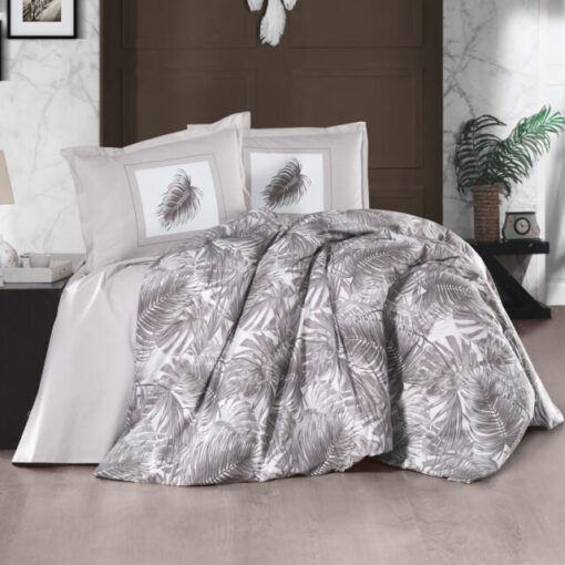 Ropa de cama con copos
