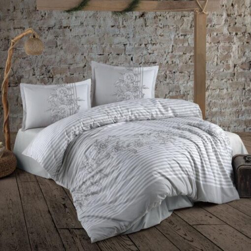 Ropa de cama gris
