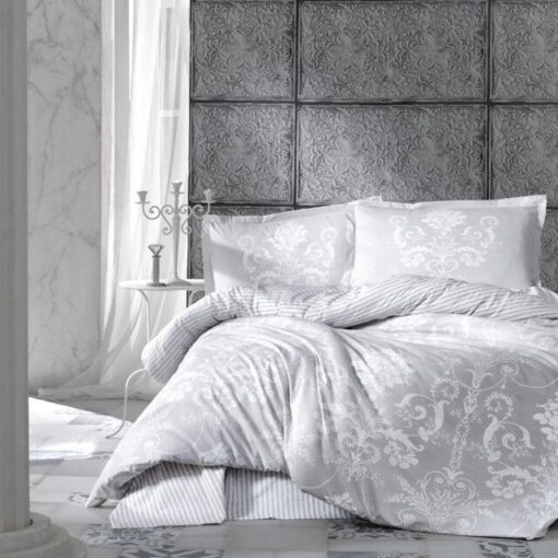 Ropa de cama gris