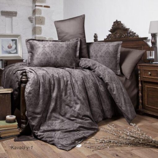 Ropa de cama marron super oscuro