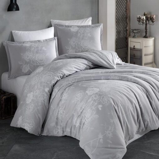 Ropa de cama gris