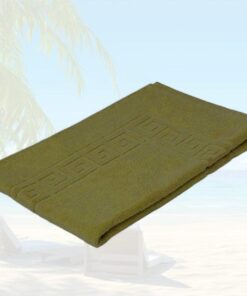 Toalla para playa o piscina Greek border – Verde