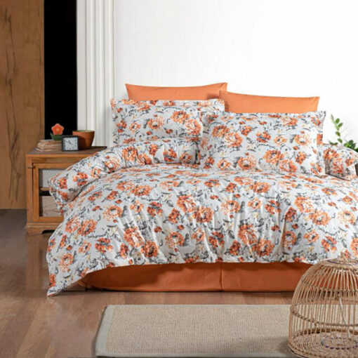 Ropa de cama naranja