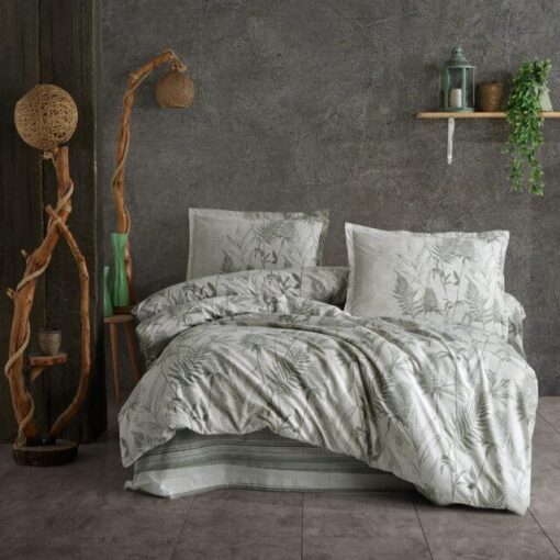 Ropa de cama verde