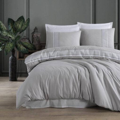 Ropa de cama gris