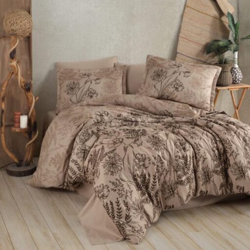 Ropa de cama marron