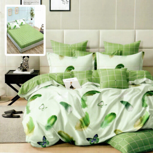 Ropa de cama verde
