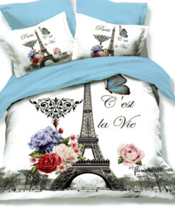 Ropa de cama 3D Paris