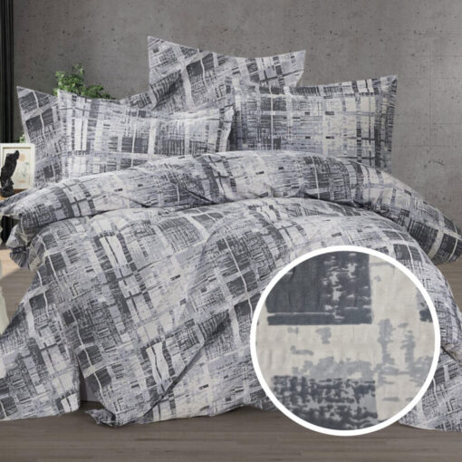 Ropa de cama gris