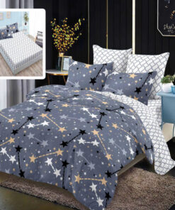 Ropa de cama con estrellas
