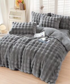 Ropa de cama gris