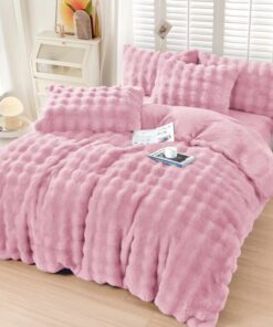 Ropa de cama rosa