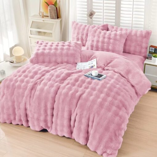 Ropa de cama rosa
