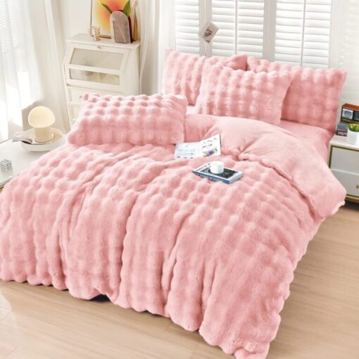 Ropa de cama rosa