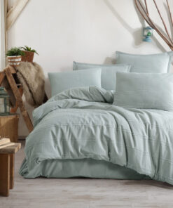Ropa de cama verde