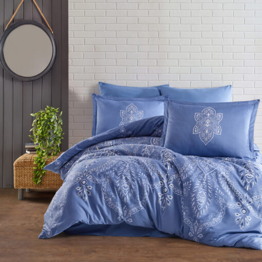 Ropa de cama azul