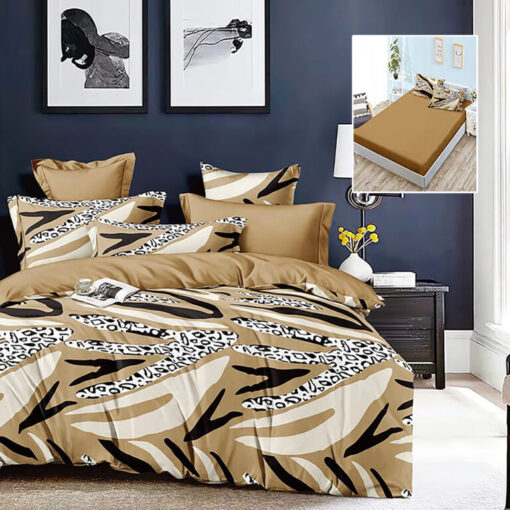 Ropa de cama marron