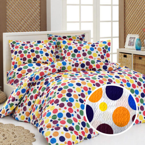 Ropa de cama aros multicolores
