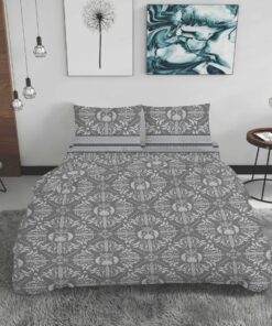 Ropa de cama gris
