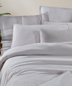 Ropa de cama gris