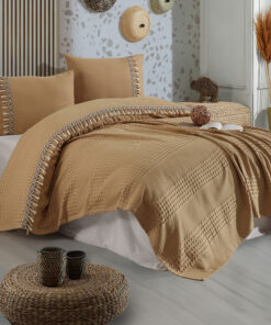 Ropa de cama marron
